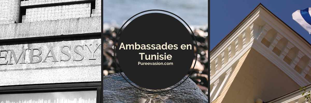 ambassades en tunisie